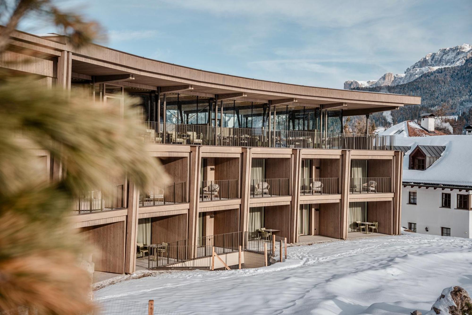Готель Cendevaves Alpine Silence Santa Cristina Val Gardena Екстер'єр фото