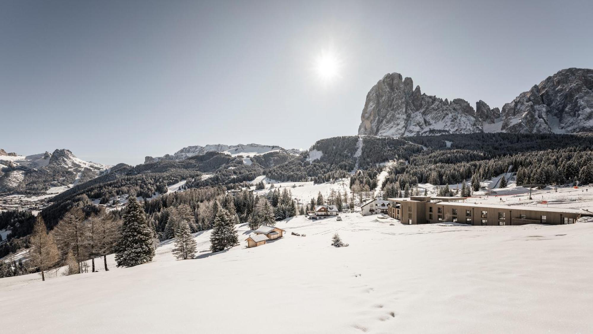 Готель Cendevaves Alpine Silence Santa Cristina Val Gardena Екстер'єр фото